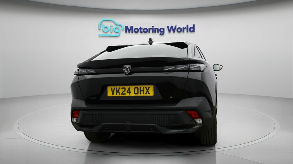 Peugeot 408 Gt Black #6