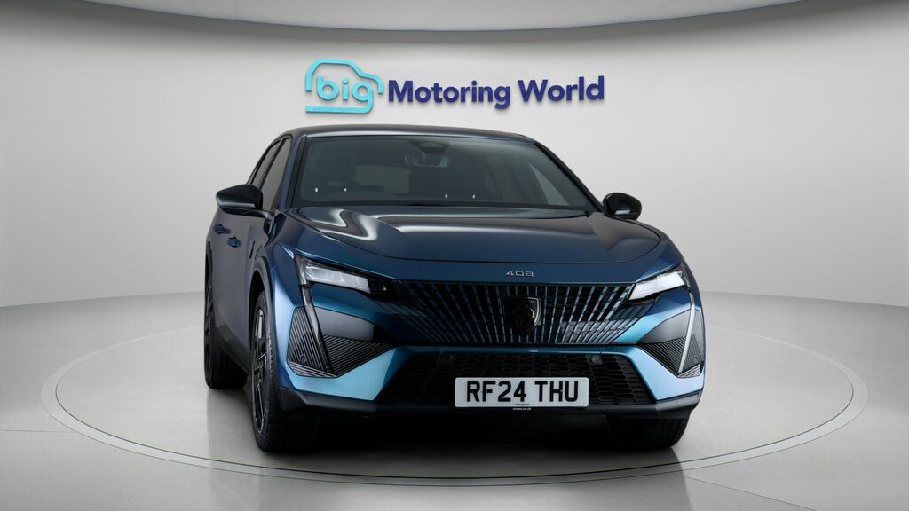 Peugeot 408 Gt Blue #2
