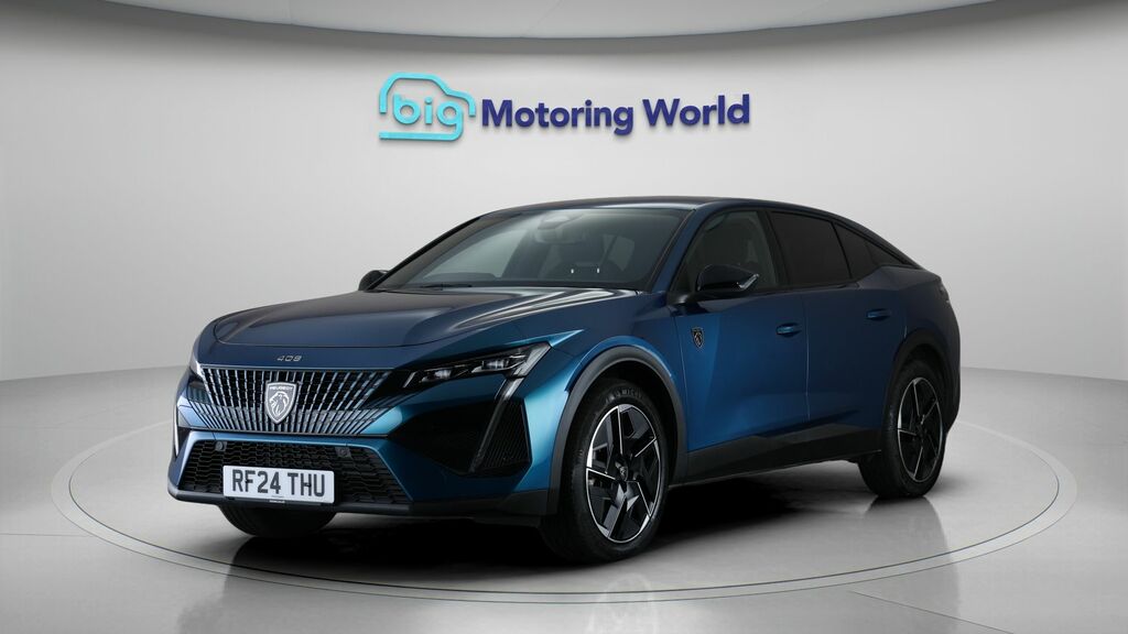 Peugeot 408 Gt Blue #3