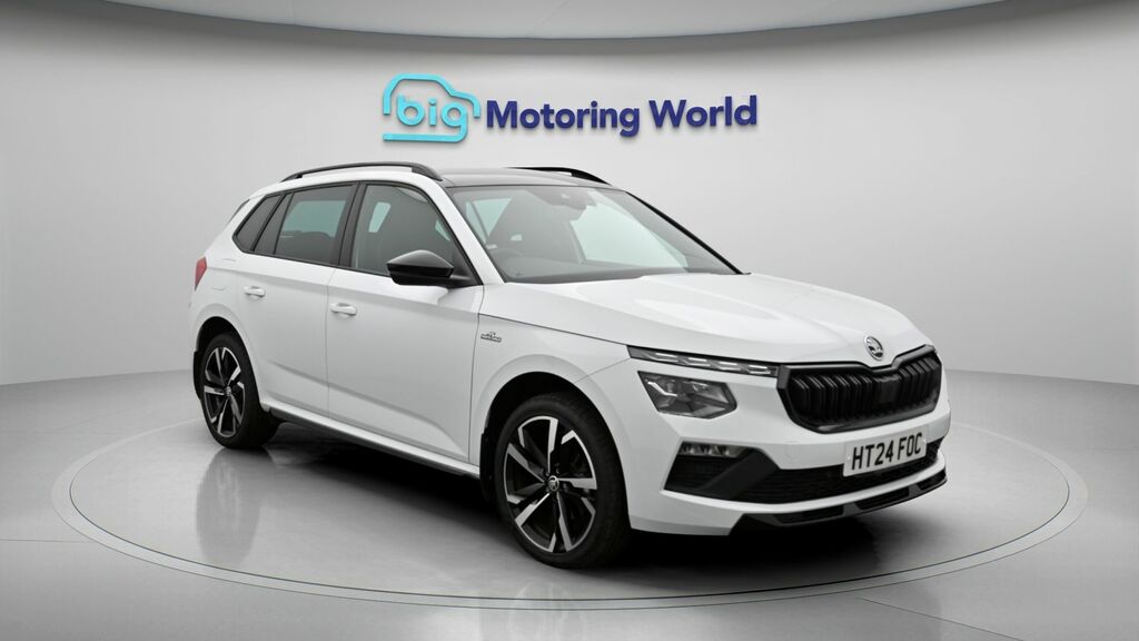 Skoda Kamiq Monte Carlo White