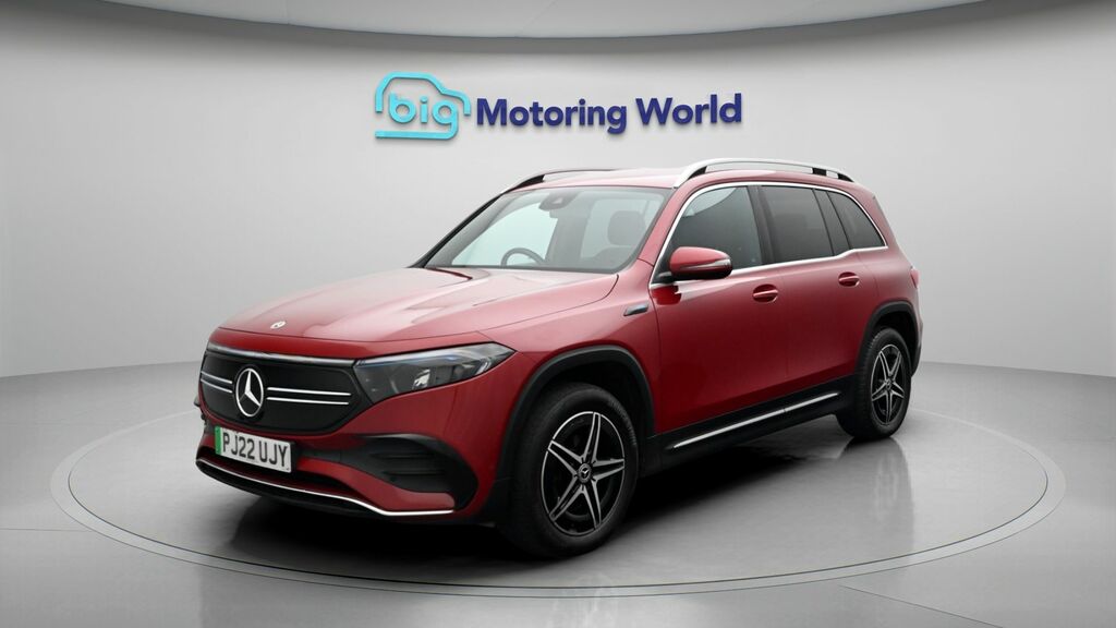 Mercedes-Benz EQB Amg Line Red #3