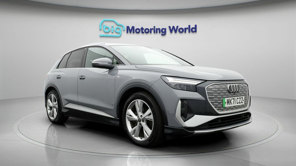 Audi Q4 E Tron S Line Grey