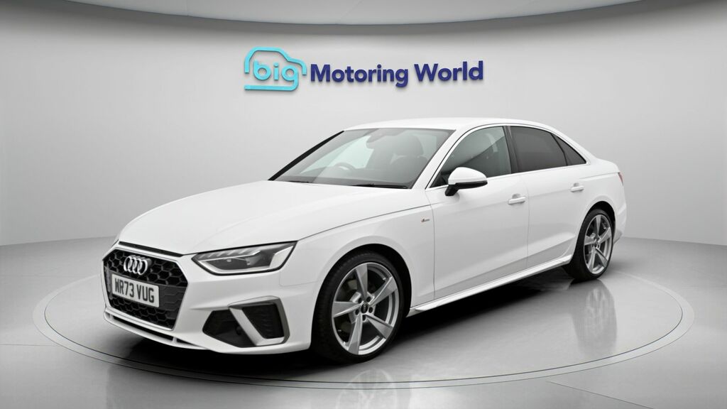 Audi A4 S Line WR73VUG White #3