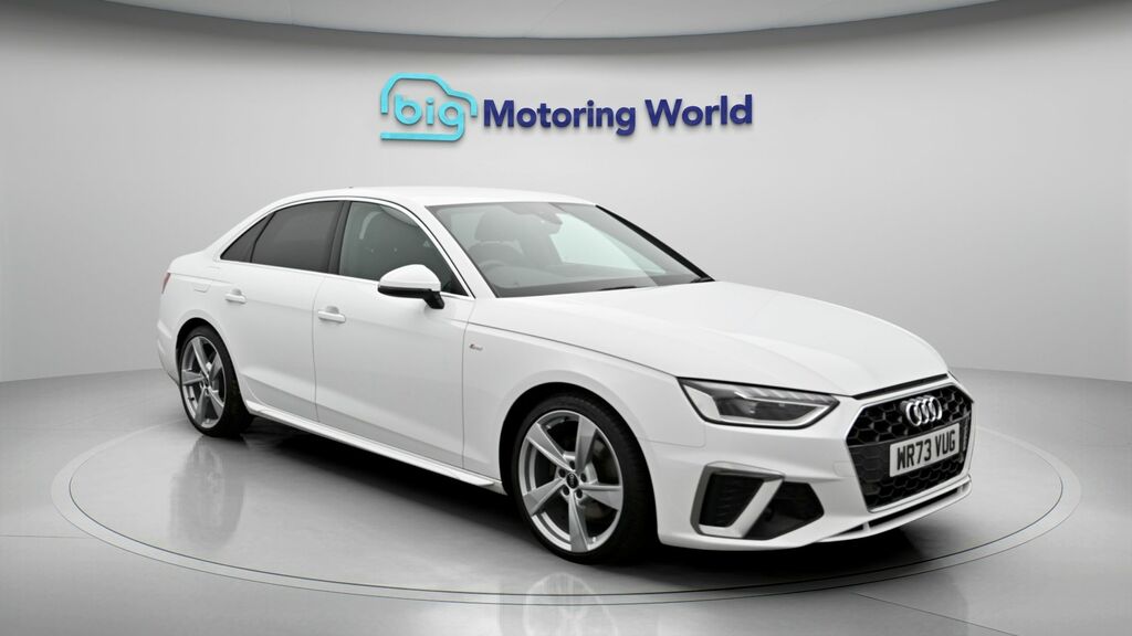Audi A4 S Line White