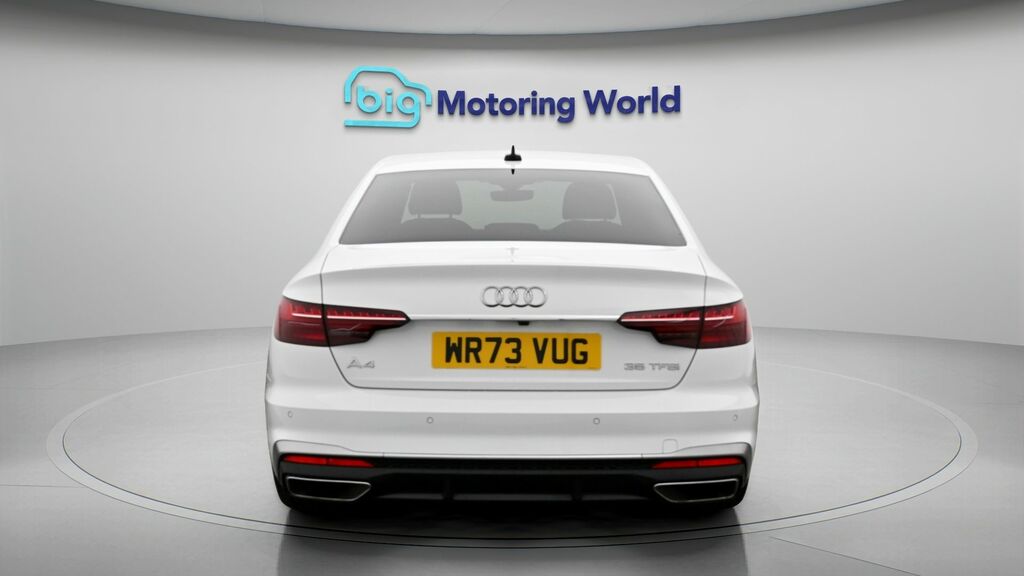 Audi A4 S Line WR73VUG White #6