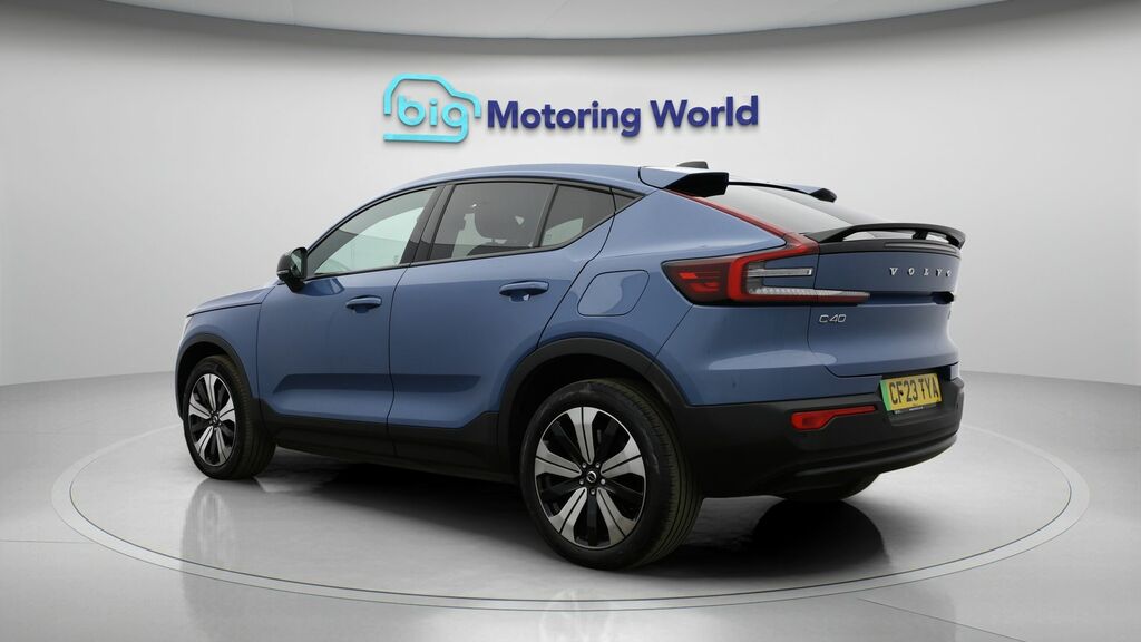 Volvo C40 Plus Blue #5