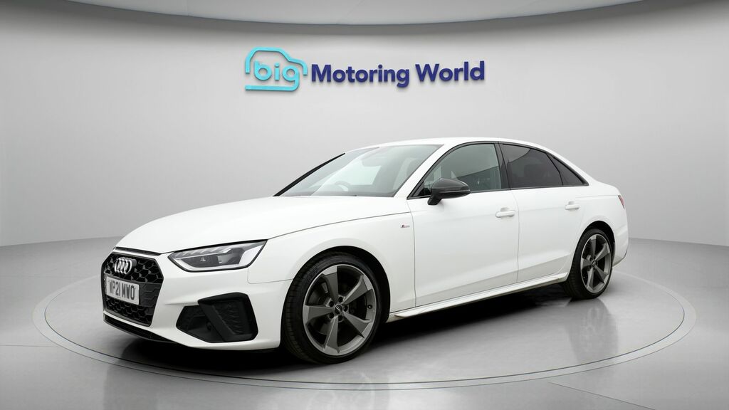 Audi A4 Black Edition WP21MWO White #3