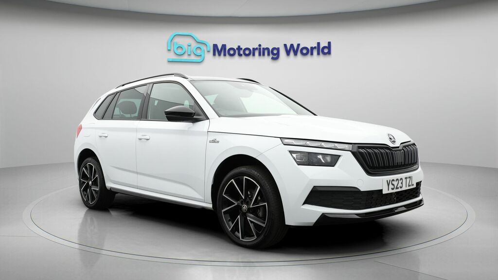 Skoda Kamiq Monte Carlo White