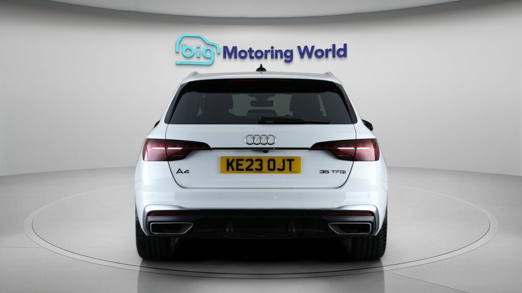 Audi A4 Avant S Line KE23OJT White #6