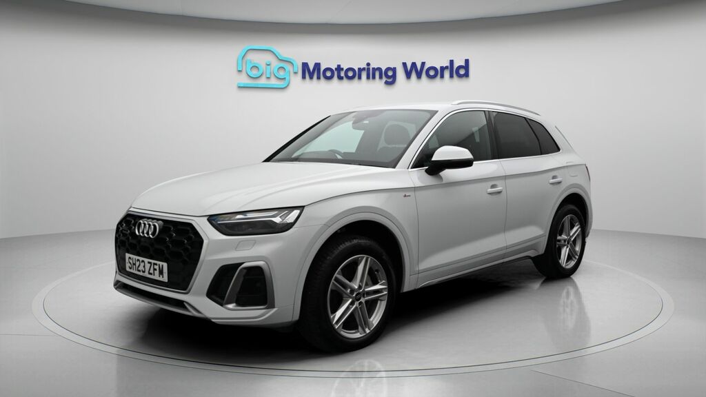 Audi Q5 S Line SH23ZFM White #3