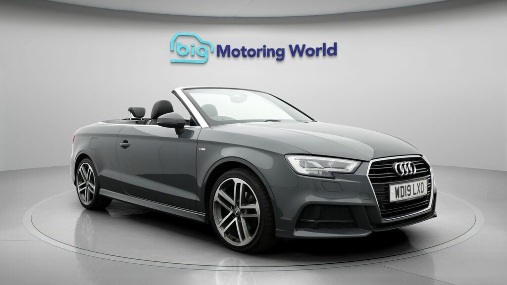 Audi A3 Cabriolet S Line Grey