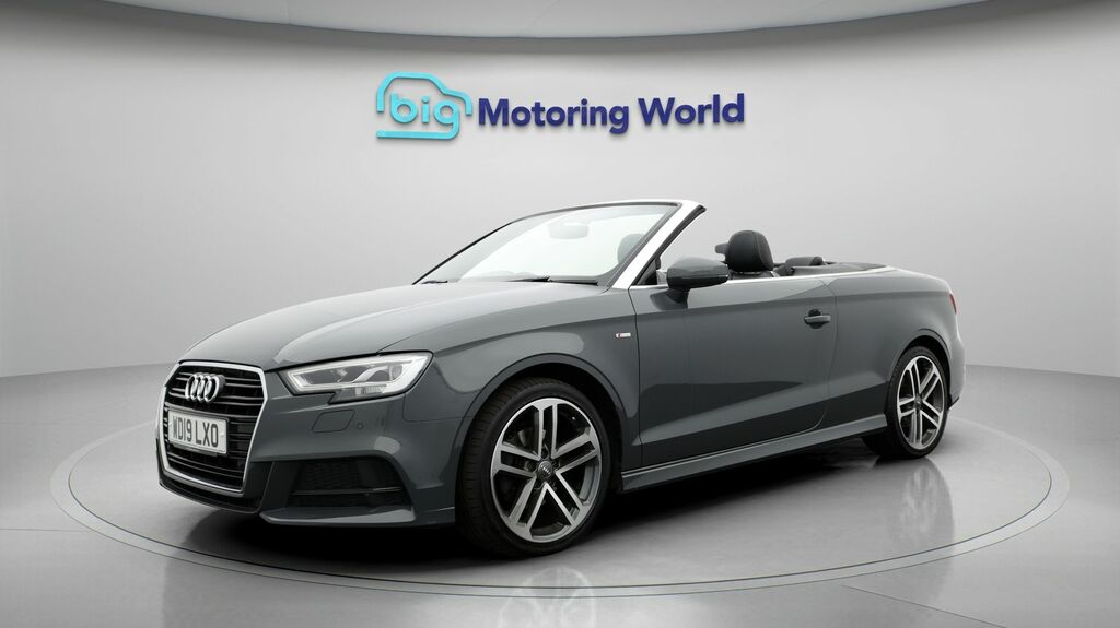 Audi A3 Cabriolet S Line Grey #3