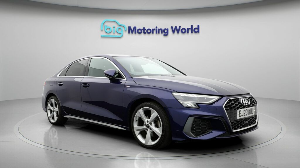 Audi A3 S Line Blue