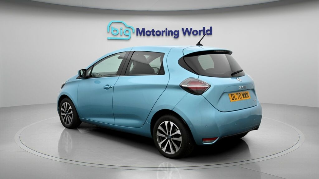 Renault Zoe Gt Line DL70WWN Blue #5
