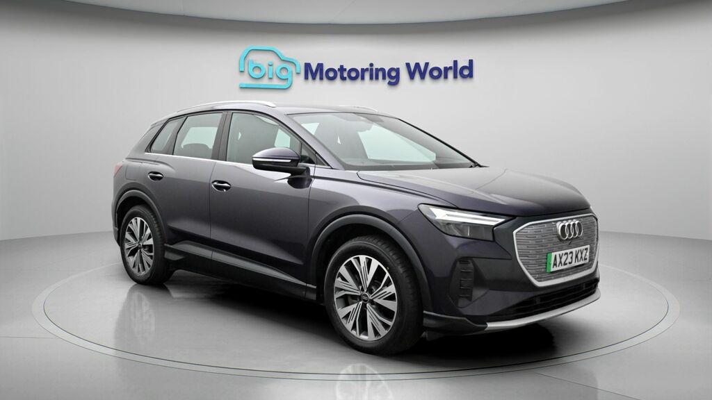 Audi Q4 E Tron Sport Purple