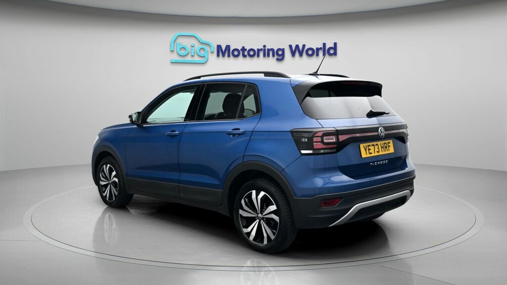 Volkswagen T-Cross Black Edition YE73HRF Blue #5