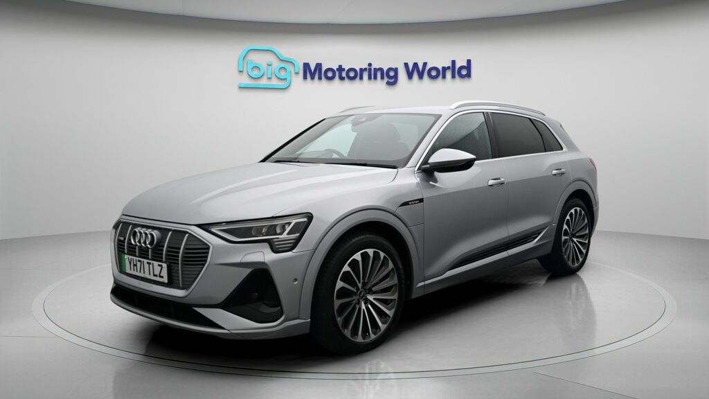 Audi E-Tron S S Line Silver #3