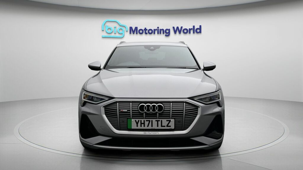 Audi E-Tron S S Line Silver #2