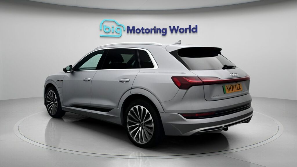 Audi E-Tron S S Line Silver #5