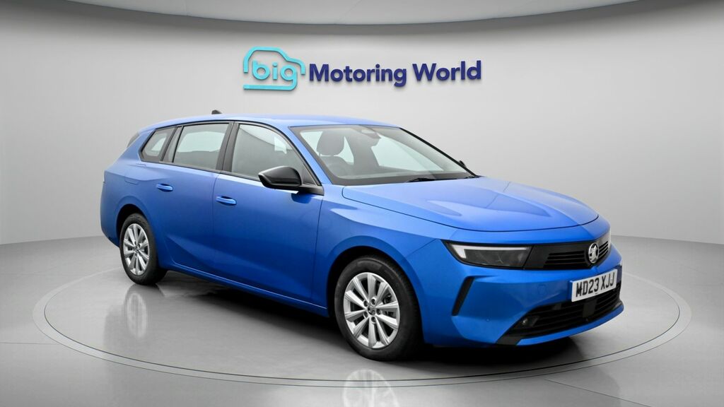 Vauxhall Astra Design MD23XJJ Blue