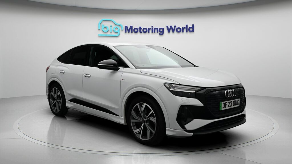Audi Q4 E Tron Edition 1 White
