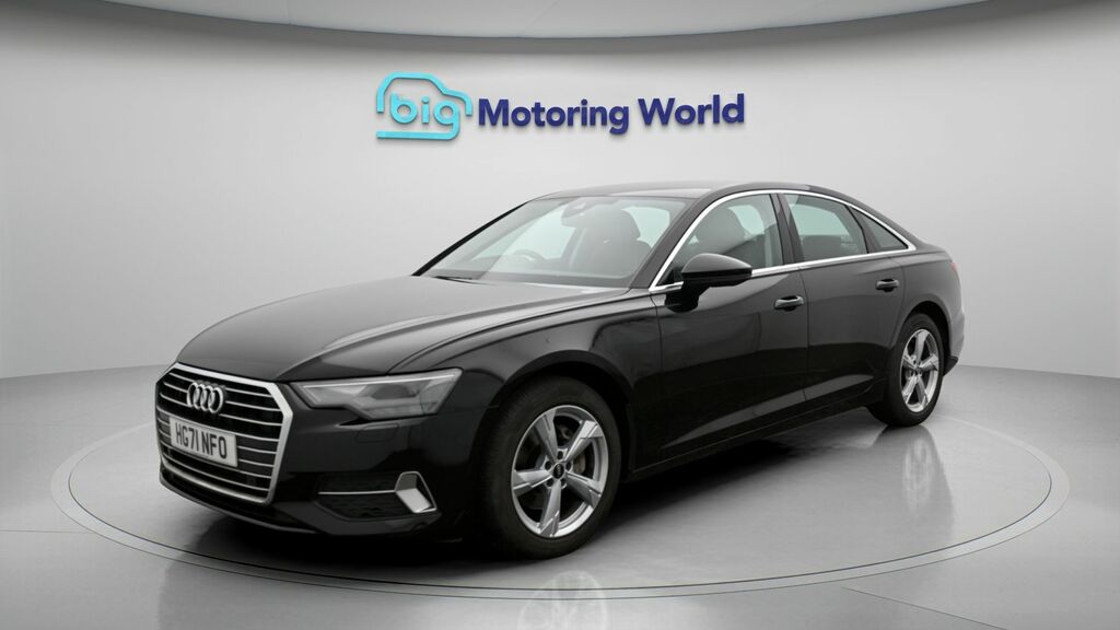 Audi A6 Saloon Sport HG71NFO Black #3
