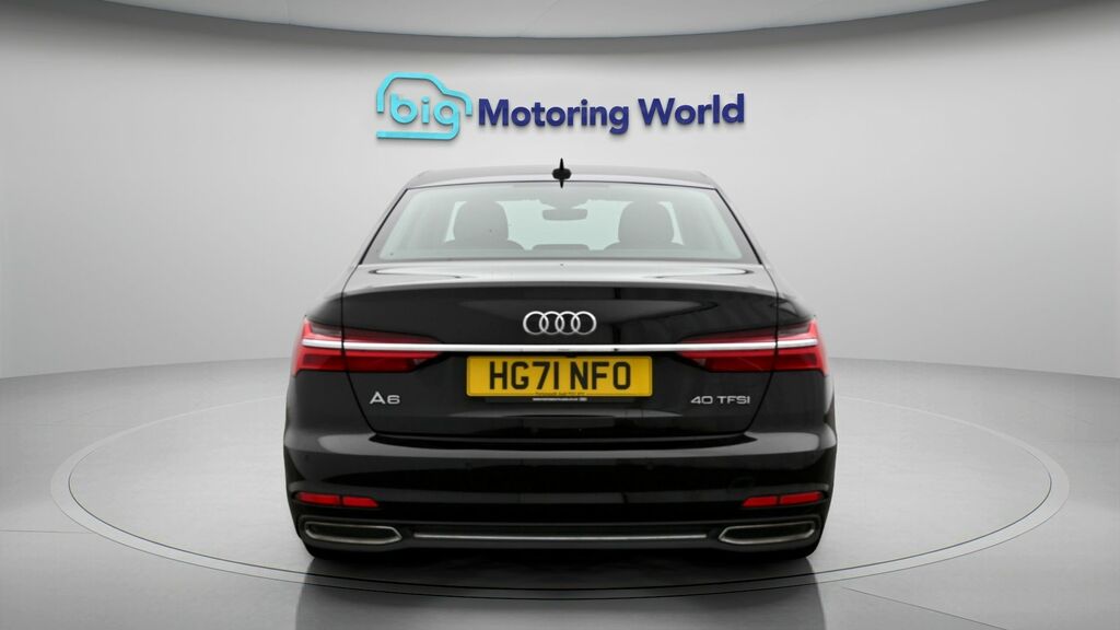 Audi A6 Saloon Sport HG71NFO Black #6