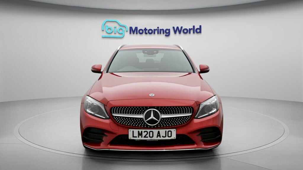 Mercedes-Benz C Class Amg Line Edition Red #2