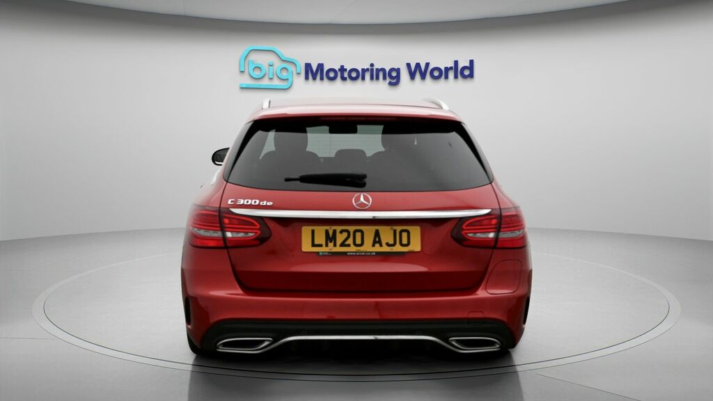 Mercedes-Benz C Class Amg Line Edition Red #6
