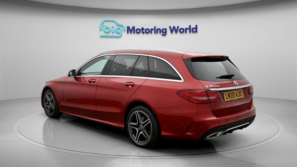 Mercedes-Benz C Class Amg Line Edition Red #5