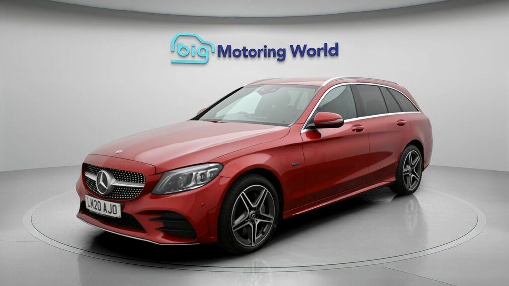 Mercedes-Benz C Class Amg Line Edition Red #3