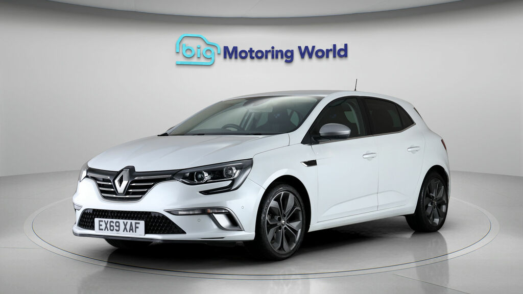 Renault Megane Gt Line White #3