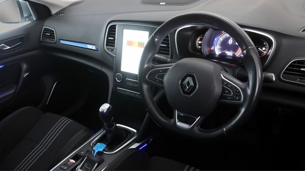 Renault Megane Estate 1.5 Blue Dci Play Sport Tourer Euro 6 Ss White #9