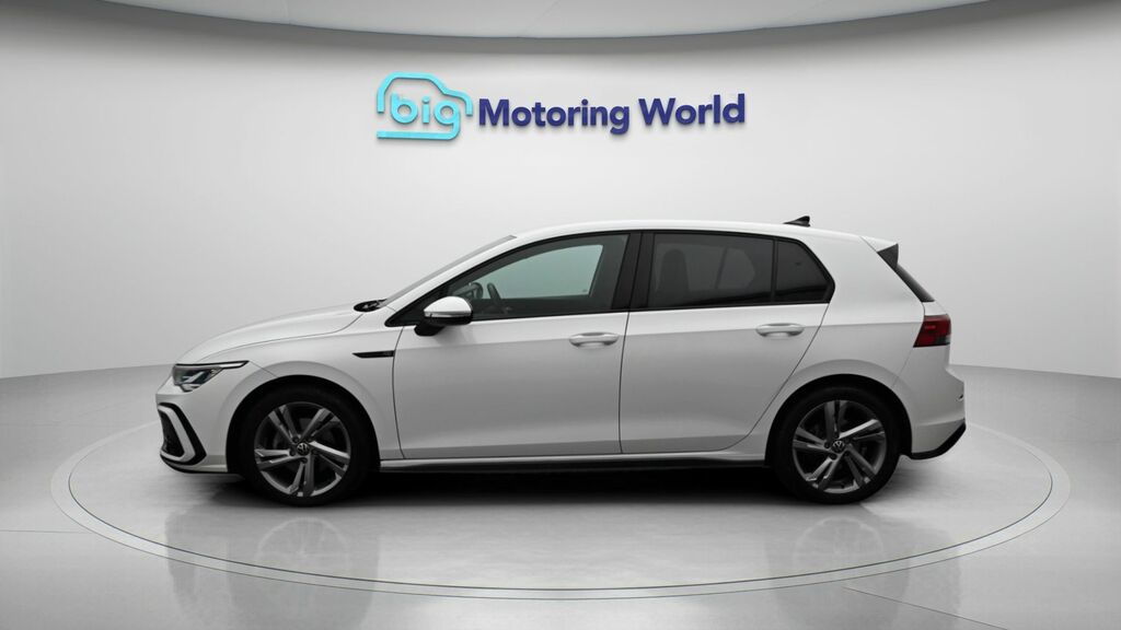 Volkswagen Golf R-line White #4