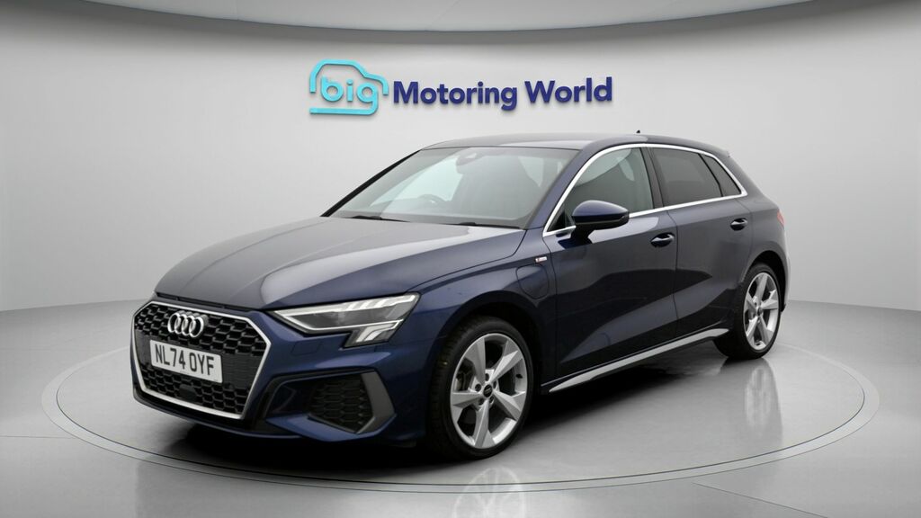 Audi A3 S Line NL74OYF Blue #3