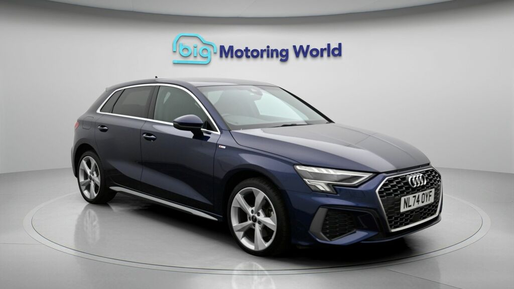 Audi A3 S Line Blue