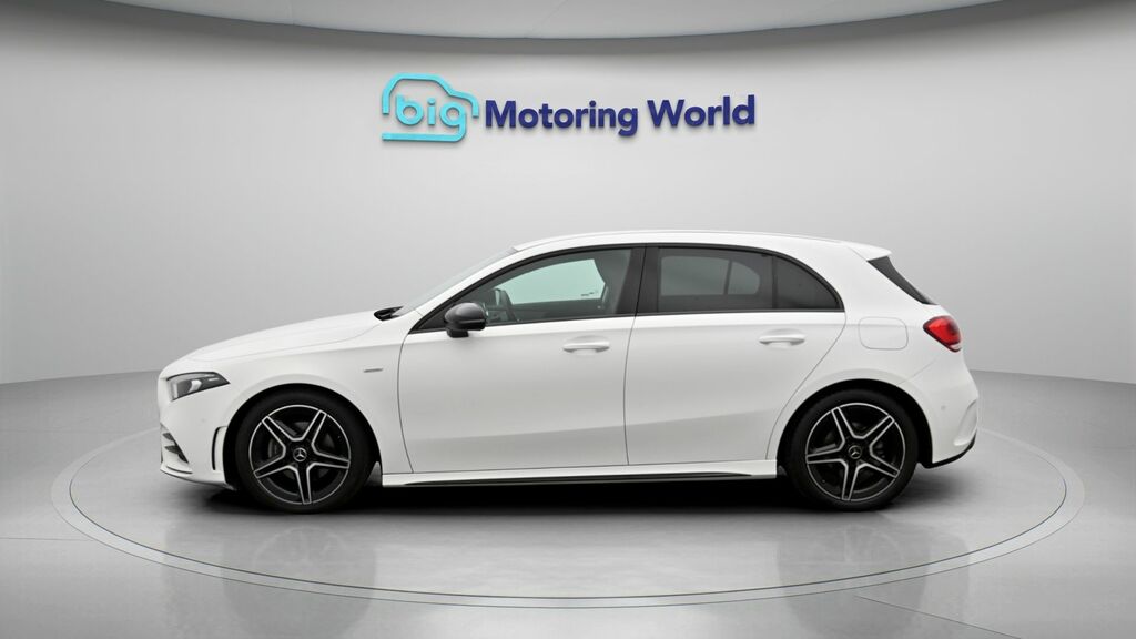 Mercedes-Benz A Class Amg Line Edition White #4