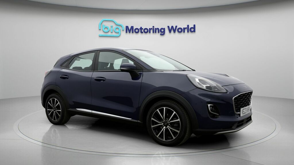 Ford Puma Titanium Blue