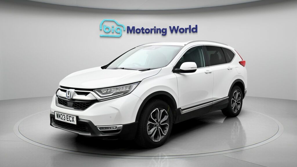 Honda Cr-V Ex White #3