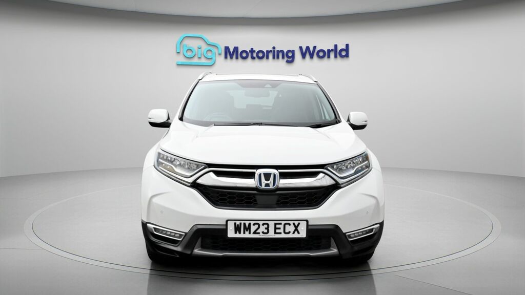 Honda Cr-V Ex White #2