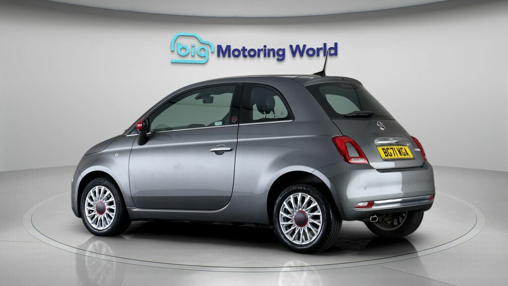 Fiat 500 Red Grey #5