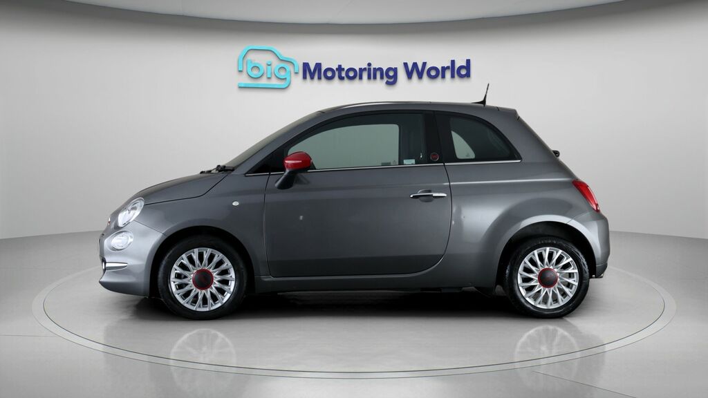 Fiat 500 Red Grey #4
