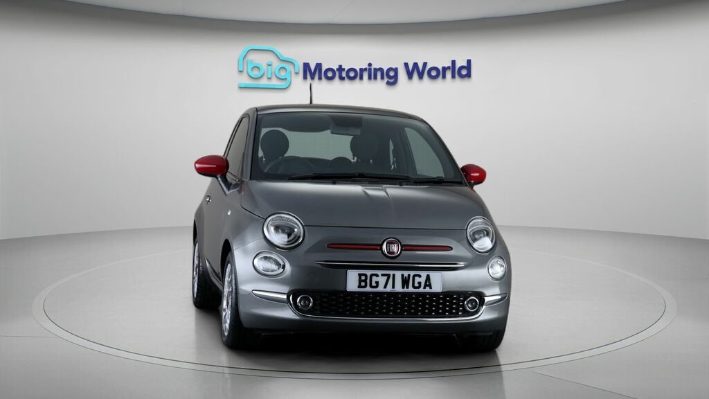 Fiat 500 Red Grey #2