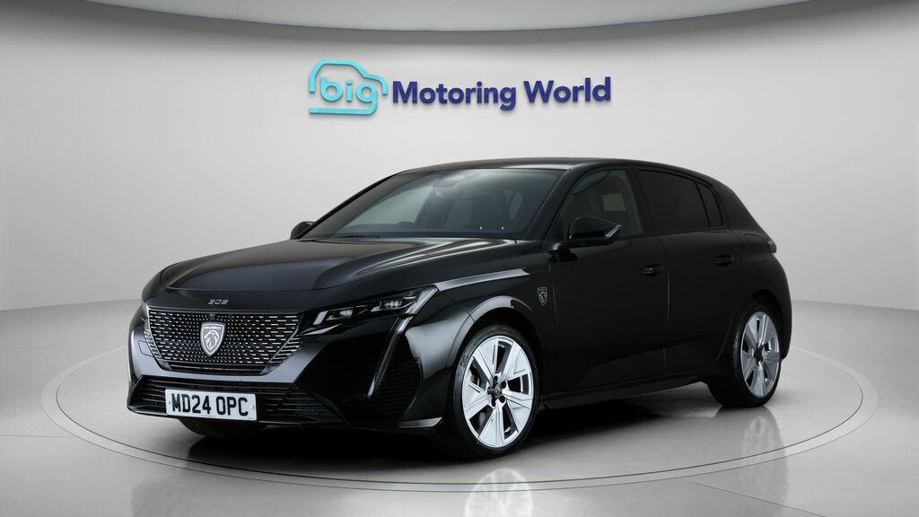 Peugeot 308 Gt Black #3