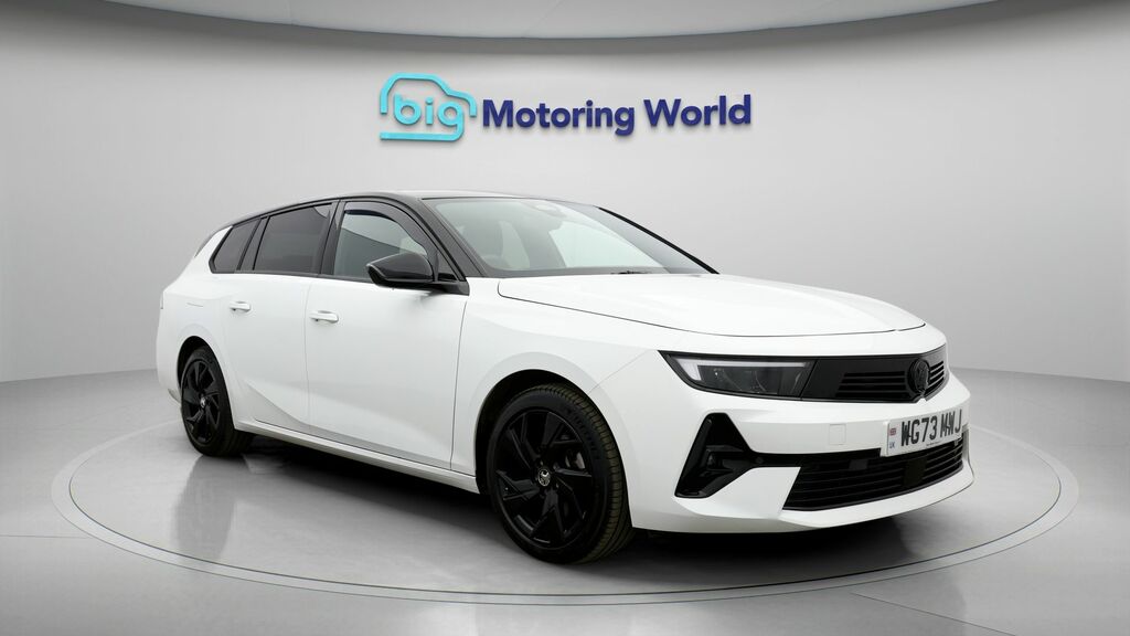 Vauxhall Astra Gs White