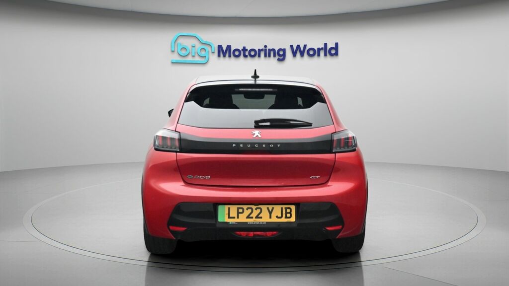Peugeot e-208 Gt Red #6