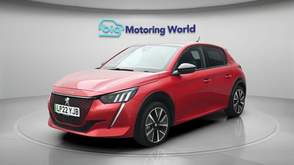 Peugeot e-208 Gt Red #3