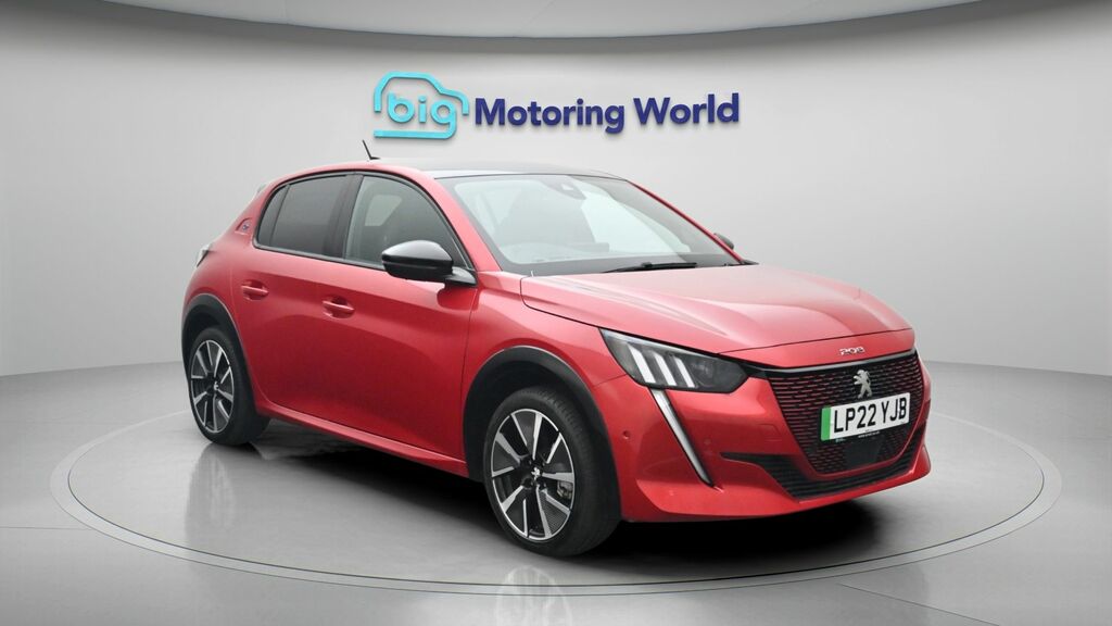 Peugeot e-208 Gt Red