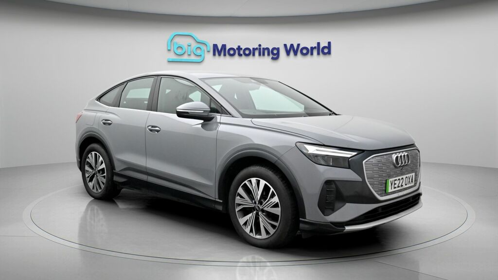 Audi Q4 E Tron Sport Grey