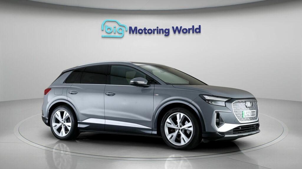 Audi Q4 E Tron S Line LS23DDO Grey